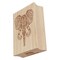 African Elephant Head Tribal Geometric Design Rectangle Rubber Stamp for Stamping Crafting